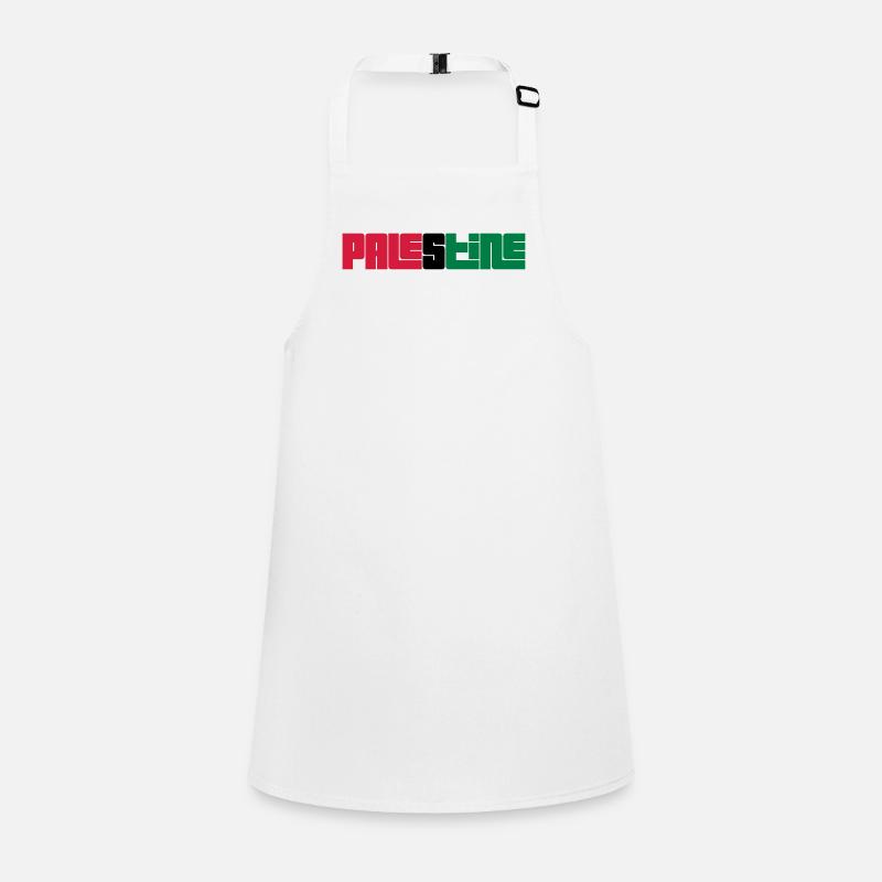 Palestine - Children's Apron - white