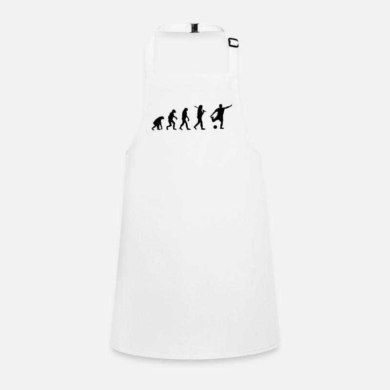 Evolution football - Tablier Enfant - blanc