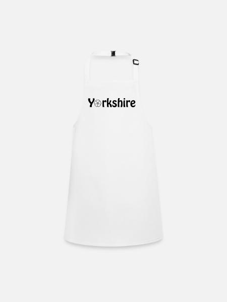 yorkshire - Children's Apron - white