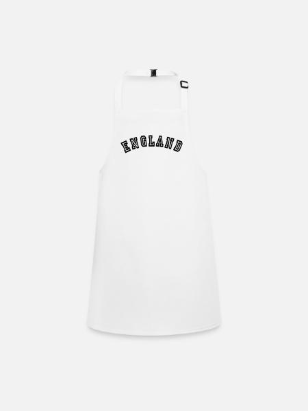 England - Children's Apron - white - Front