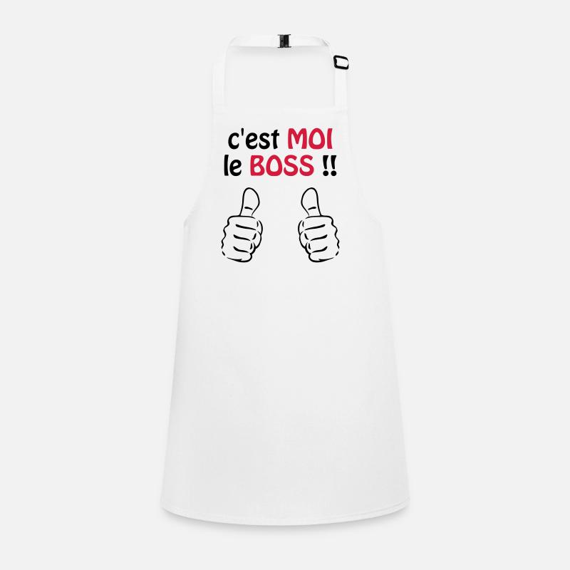 C'est moi le boss ! Humour / Citation / Blague Children's Apron