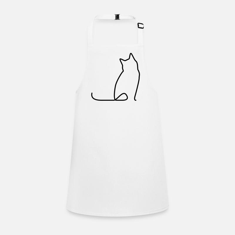 Katze 01 Schürze für Kinder