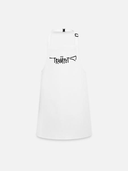 Trumpet - Tablier Enfant - blanc