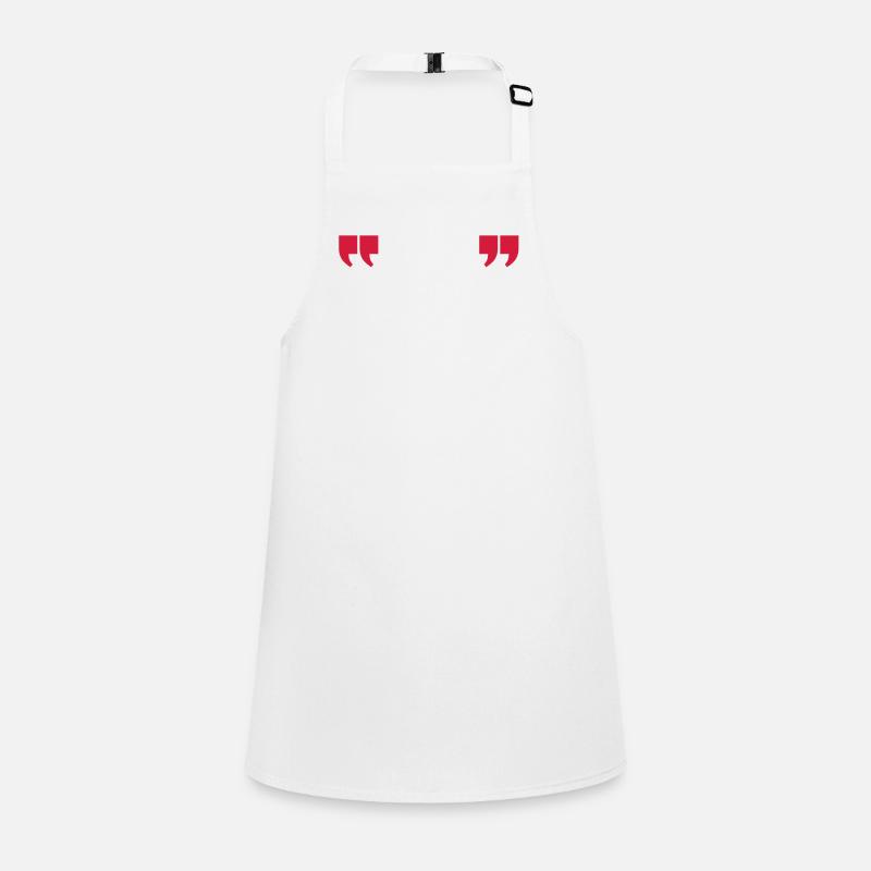 quotes quotation Schürze für Kinder