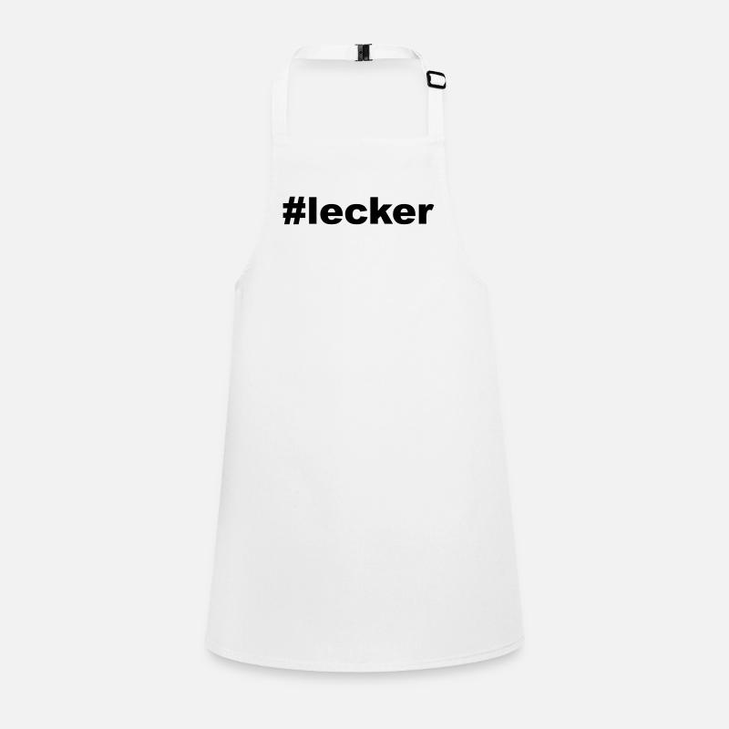 hashtag lecker Schürze für Kinder