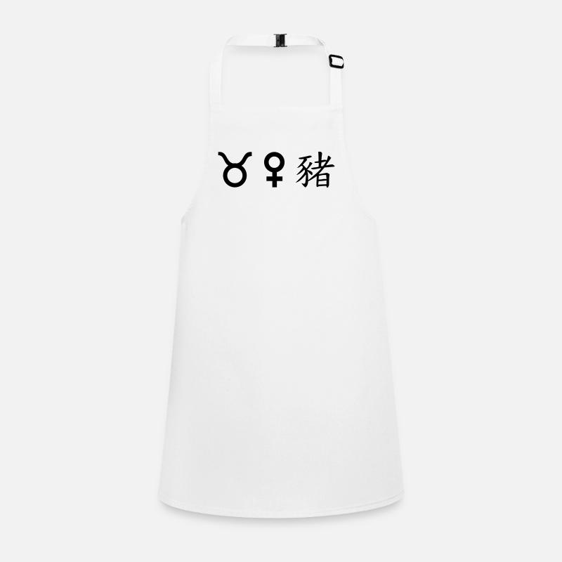 Taurus Venus Pig Children's Apron