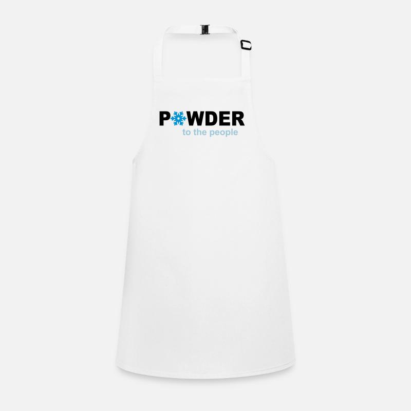 snow Children's Apron