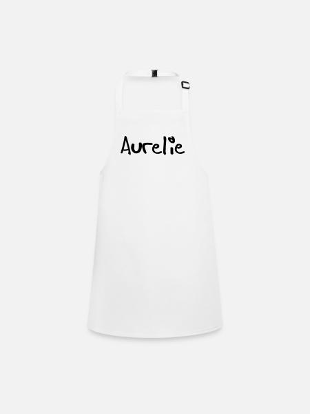 aurélie - Children's Apron - white