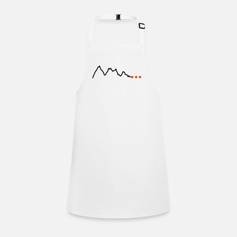 Height profile Mountains Children's Apron