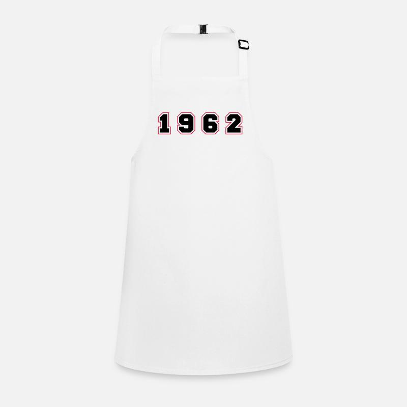 1962 Year Number Children's Apron