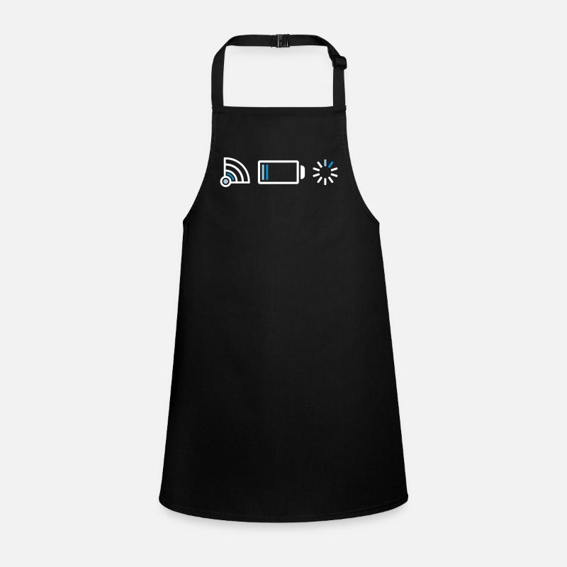 Internet no connection battery Children's Apron