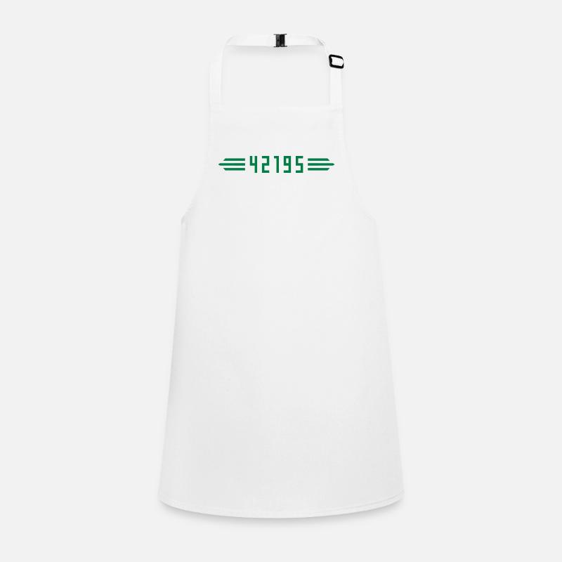 Marathon 42195 meters Children's Apron