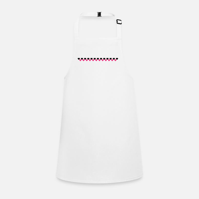 Heart over heart Children's Apron