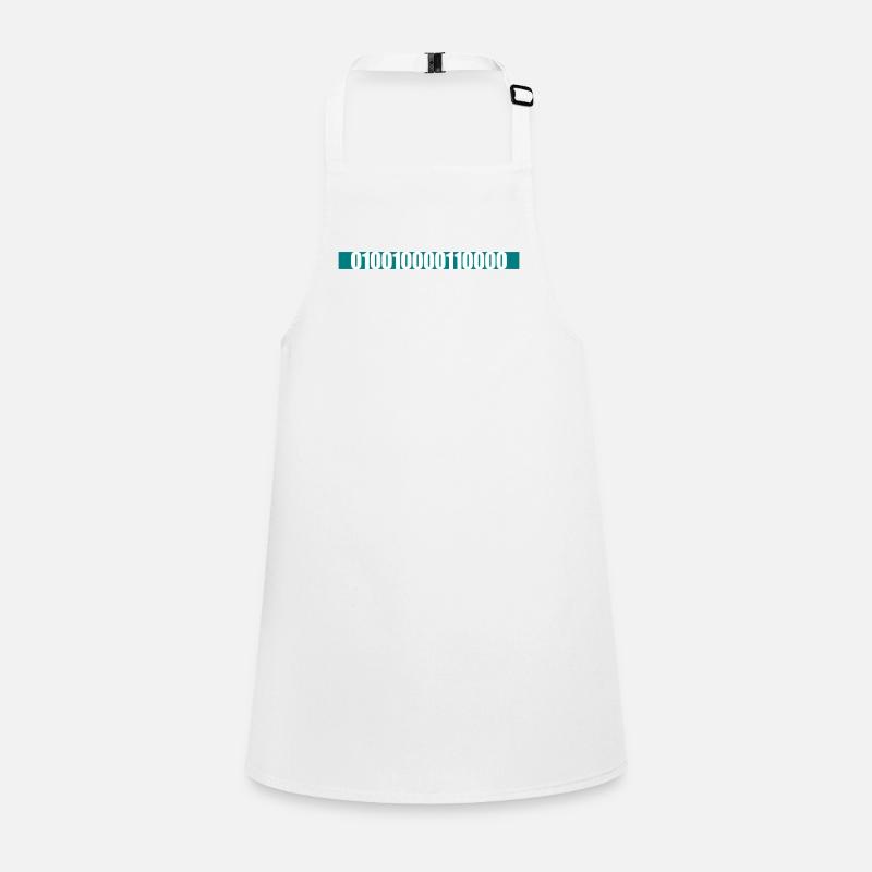 Binary Code Program Language Children's Apron
