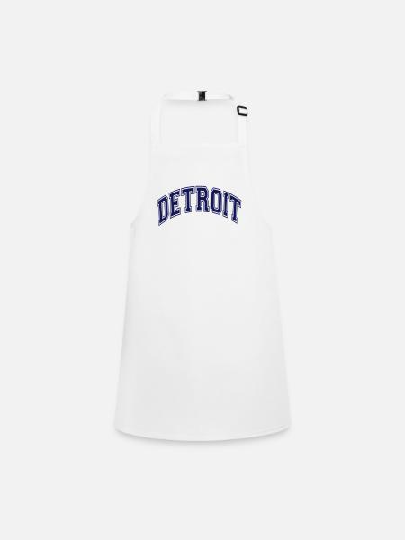 Detroit - Tablier Enfant - blanc - Devant