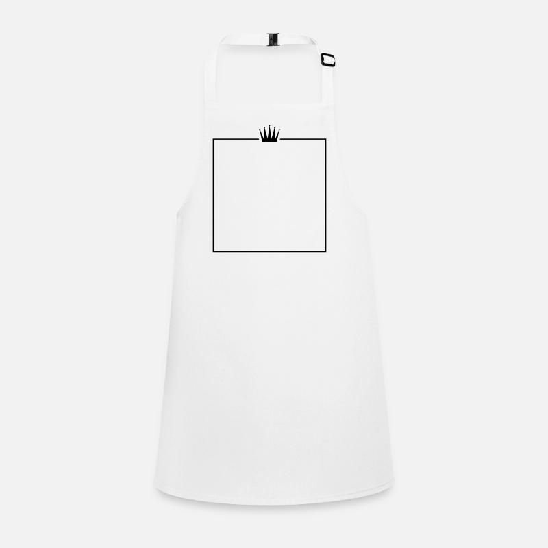 rahmen krone Schürze für Kinder