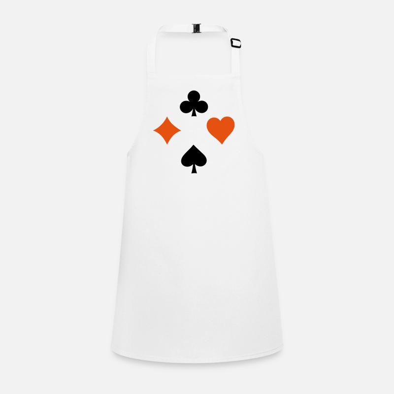 Kartenspiel Schürze für Kinder