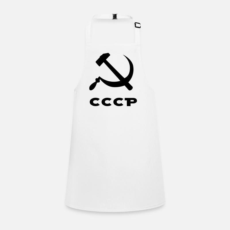 communism symbol hammer and sickle Children's Apron