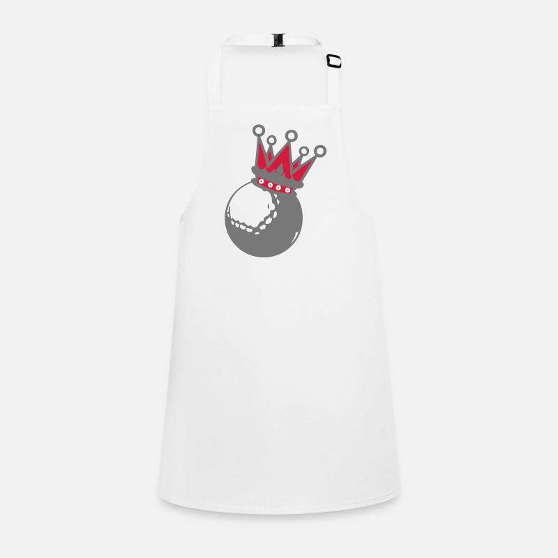 golf ball crown crown1 Children's Apron