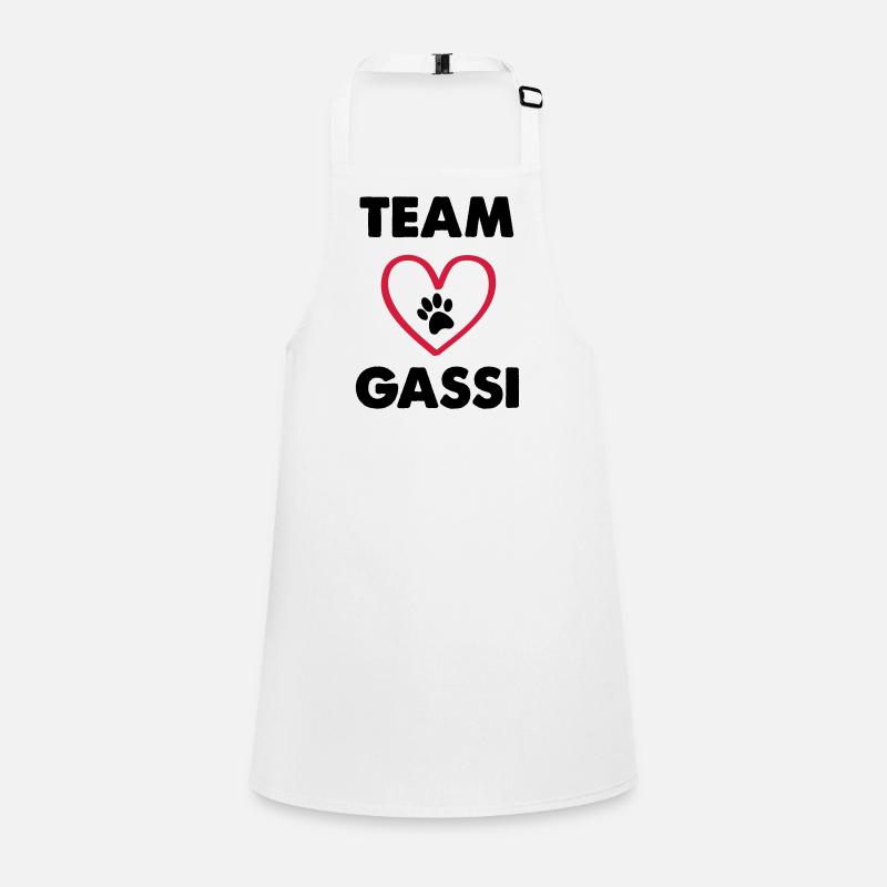 team gassi Schürze für Kinder