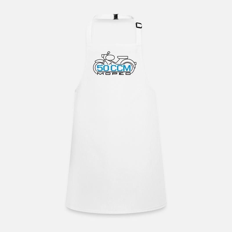 50cc Moped Sparrow Emblem v.2 Children's Apron