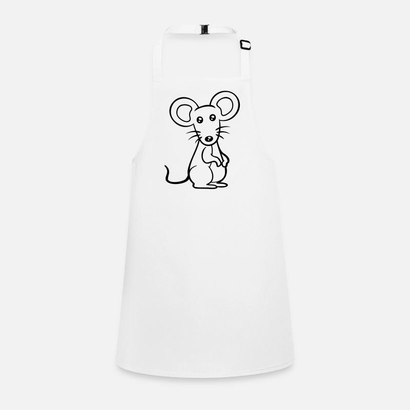 Mouse Mouse Cute Little Rat Rodent Friendly Children's Apron