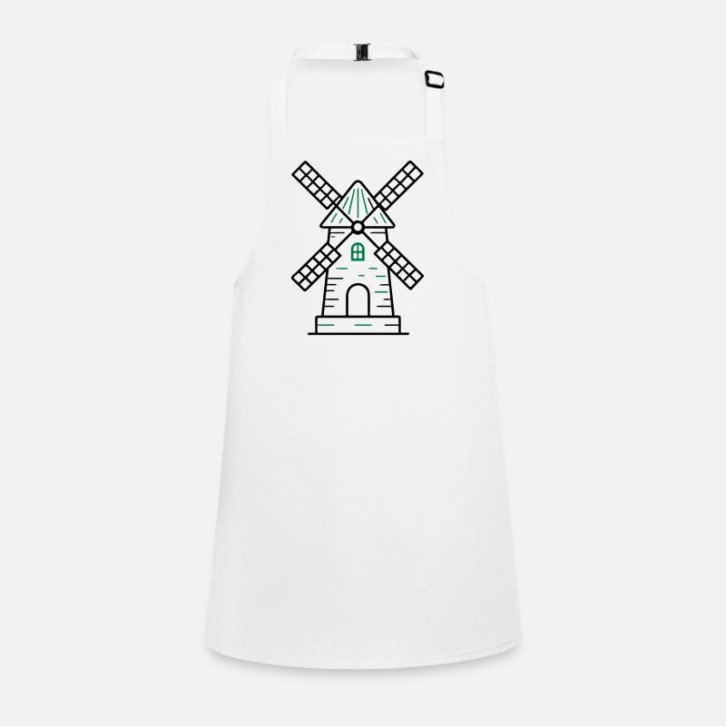 Windmill icon Children's Apron