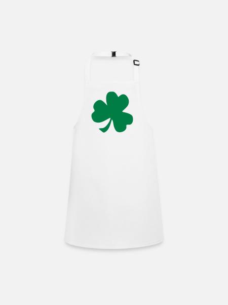 cloverleaf - Tablier Enfant - blanc - Devant