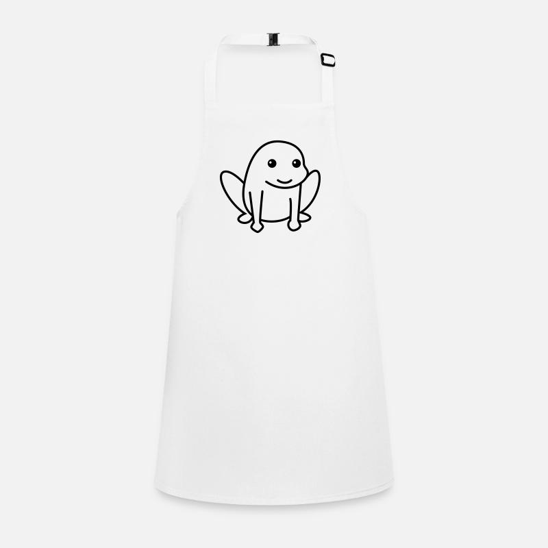 Frosch Comic Tier Schürze für Kinder