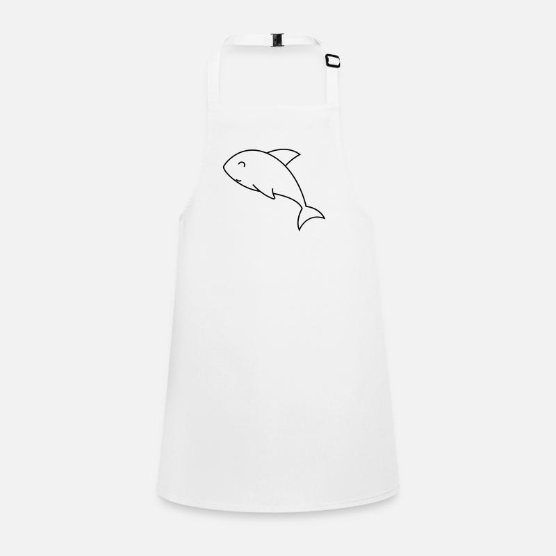 Hai Comic Tier Schürze für Kinder