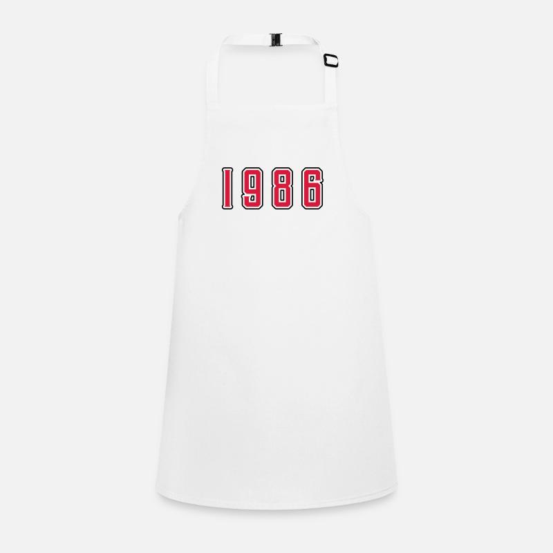 1986 year birthday Children's Apron