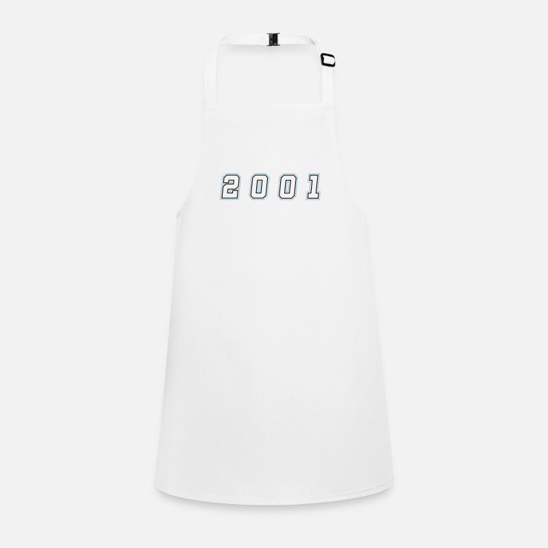2001 Year Number Children's Apron