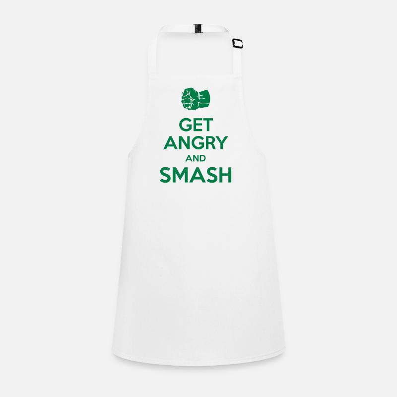 Get angry and smash Children's Apron