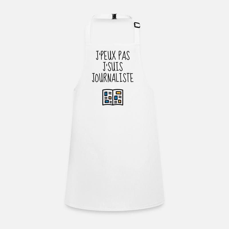 Journalist Journalism Journalismus Journaliste Children's Apron