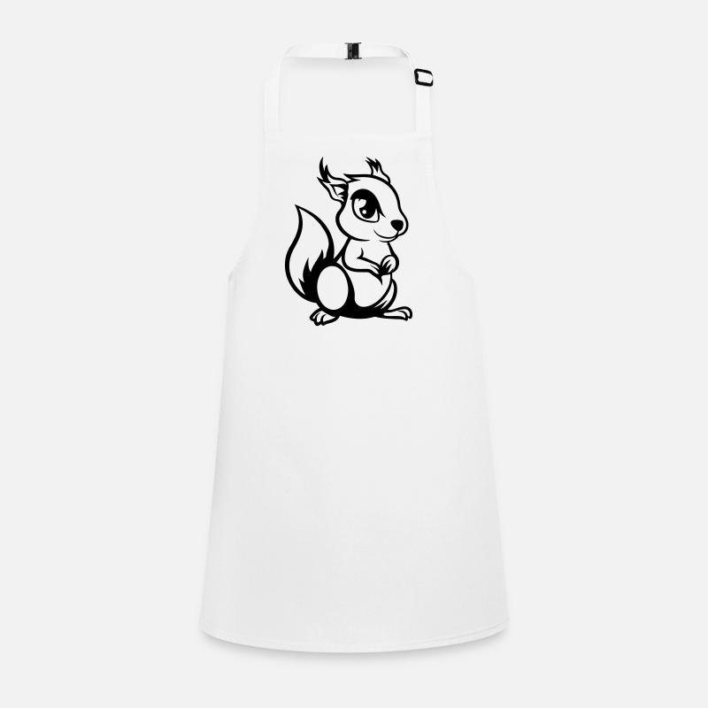 Squirrel Comic Children's Apron