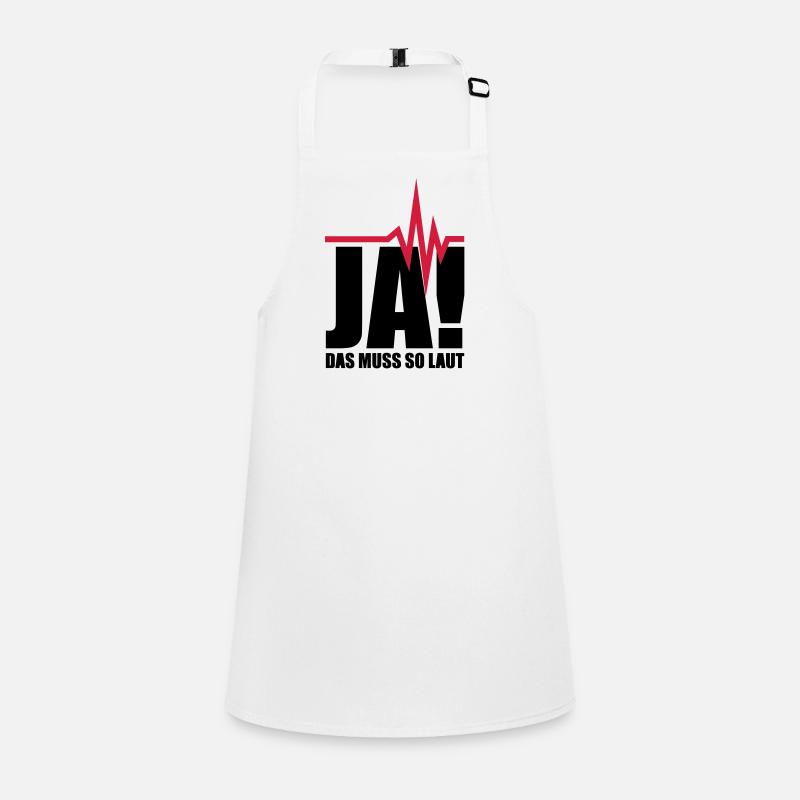 ja_das_muss_so_laut__f2 Children's Apron