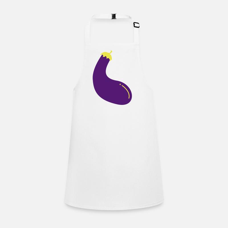 Aubergine Tablier Enfant