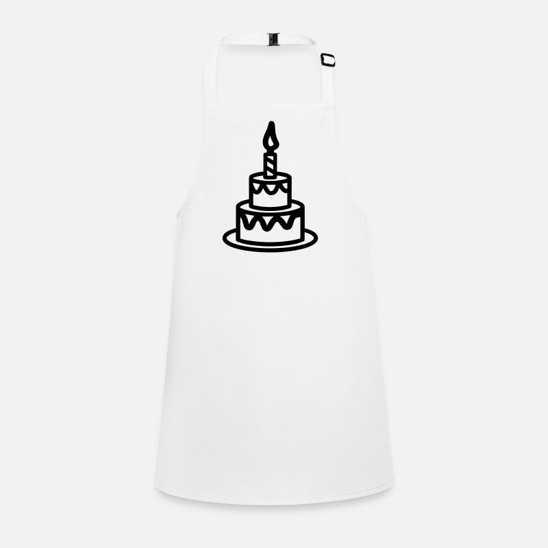 Gateau d'anniversaire Tablier Enfant