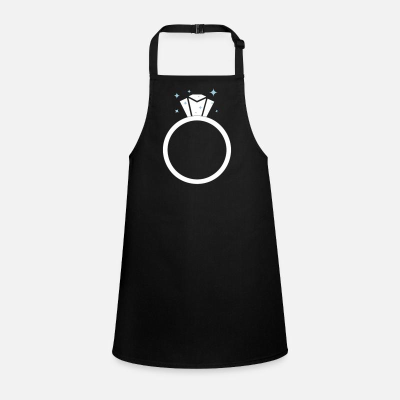 Diamond Wedding ring Children's Apron