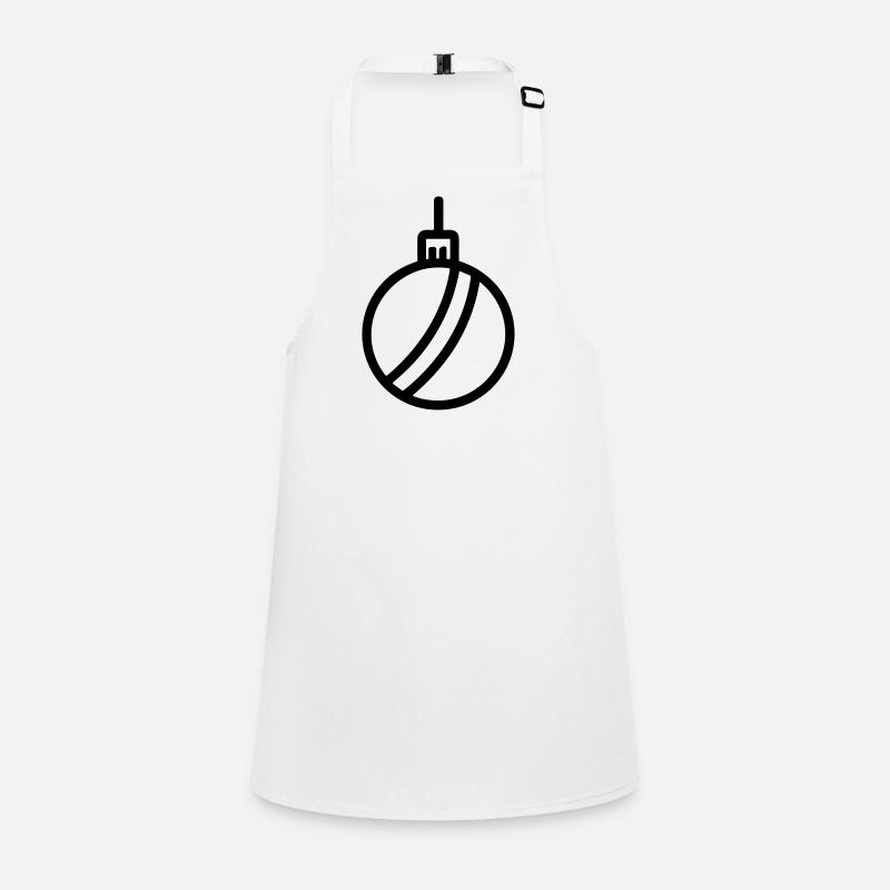 Weihnachtskugel Schürze für Kinder