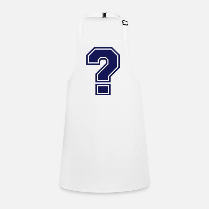 questionmark Schürze für Kinder