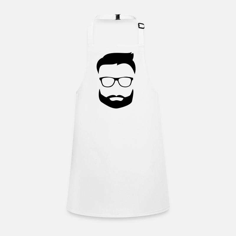 Beard glasses Children's Apron