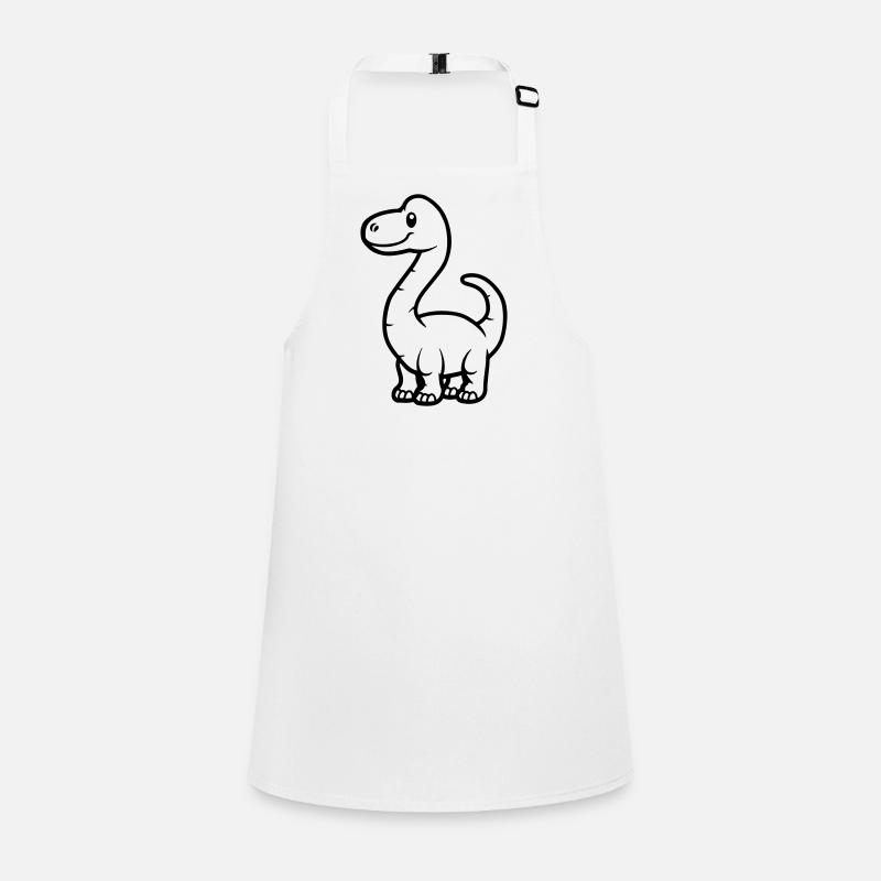 Dinosaur Brontosaurus Children's Apron