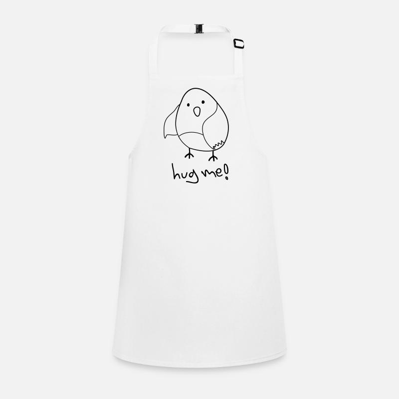 hug me! (Oiseau mignon) Tablier Enfant