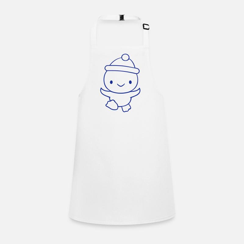 Duck Winter Hat Snow Play Fun Christmas Children's Apron