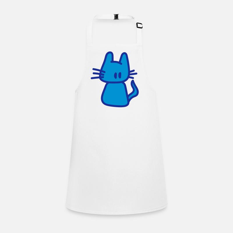 katze / cat Schürze für Kinder