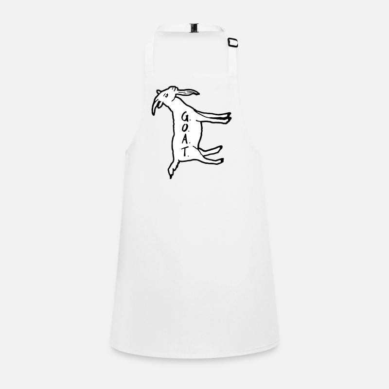 Goat 90 ° left Children's Apron