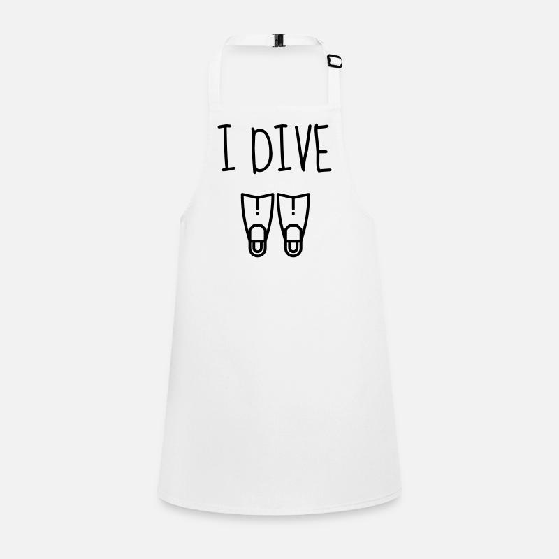 Plongée Sous-Marine / Plongeur / Diver / Natation Tablier Enfant