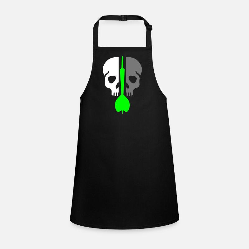 Split skull and dart Children's Apron