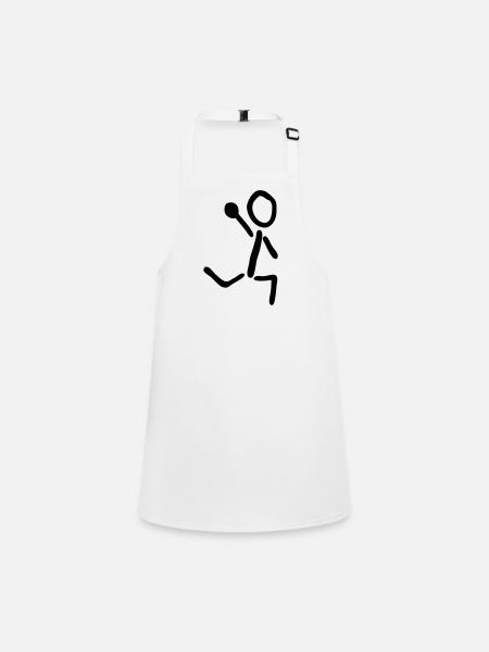 handball - Tablier Enfant - blanc - Devant